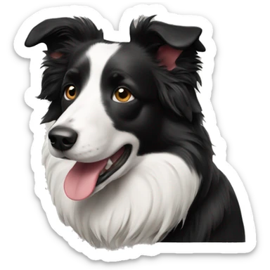 Border collie sticker