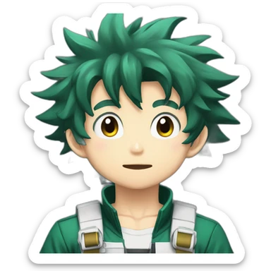 Izuku midoriya sticker