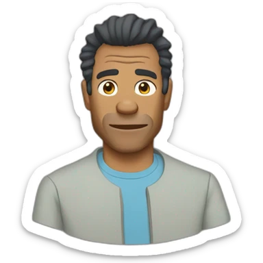 bojack horseman of the tv show sticker