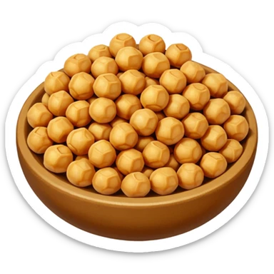 roasted chickpea sticker