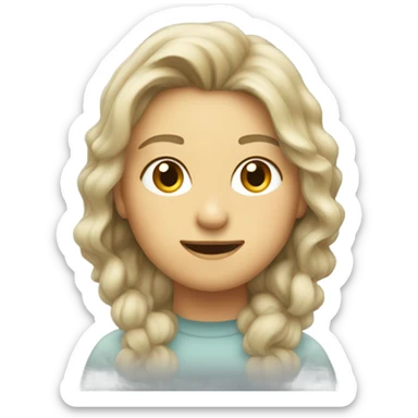 Vicky Krug faded sticker