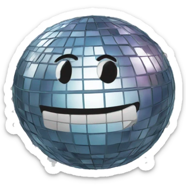 Discoball dancing sticker