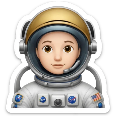 phi hành gia sticker