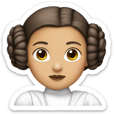 princess leia sticker