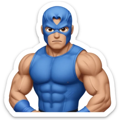 The blue speedster from the flash called Zoom  sticker