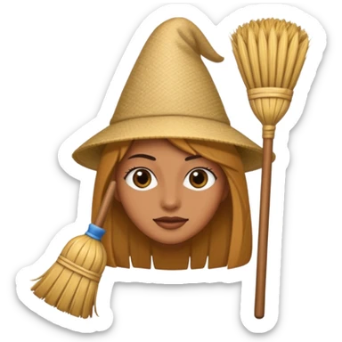 Miotły zamiast rzęs sticker