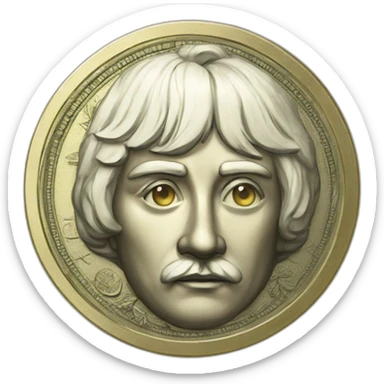 russian empire money sticker