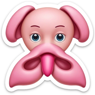 Thyroid gland emoji for my whatsapp text sticker