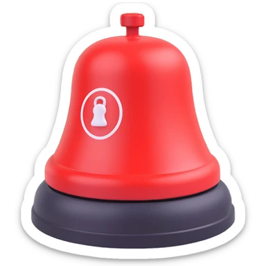 emergency bell sticker