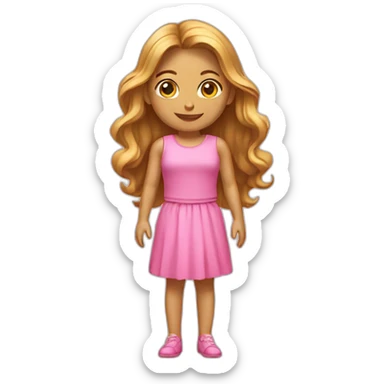 Sous vêtements de femme rose sticker