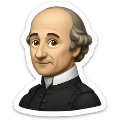 Auguste Comte, sociology sticker