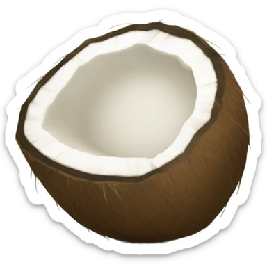 coconut sticker