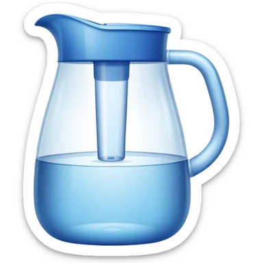 Plastic Water Pitcher  sticker