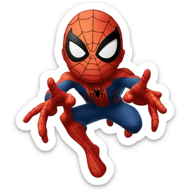 Spider man sticker