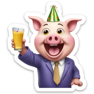 John pork hitting the Friday sticker