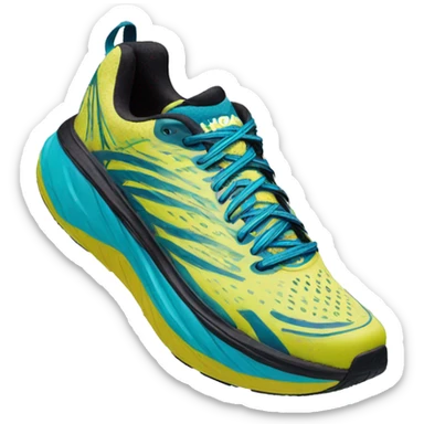 Hoka shoes sticker