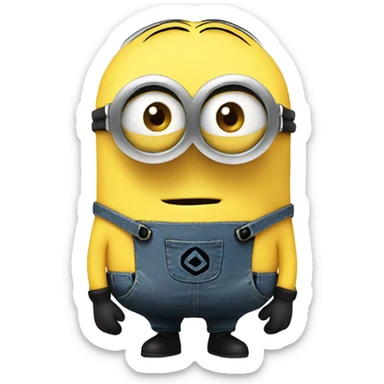 Minion sticker