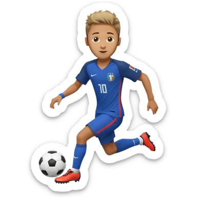 Neymar doing skills sticker