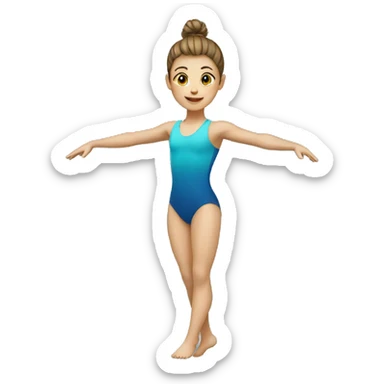 Gymnastique  sticker