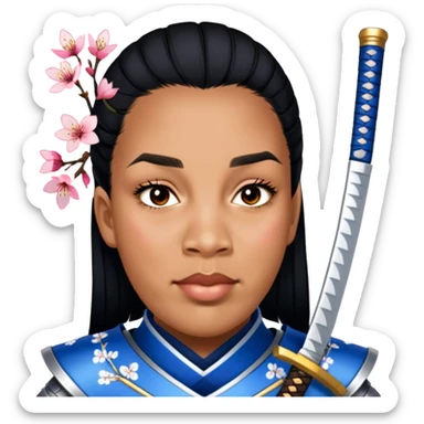 Samurai Warrior sticker
