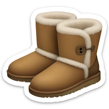 a pair of uggs sticker
