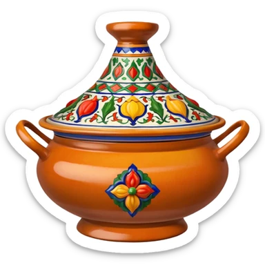 moroccan tajine sticker