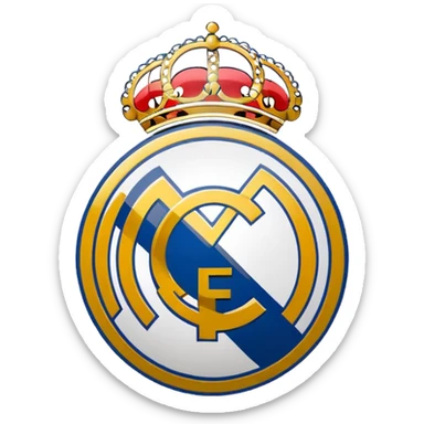 Logo del real Madrid  sticker