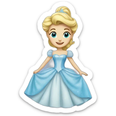 Cendrillon sticker