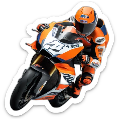 Ktm moto gp sticker