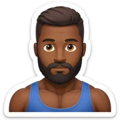 PHILIPPINE MYTHICAL CREATURE KAPRE OR TREE GIANT BUT MASCULINE AND HUNK sticker