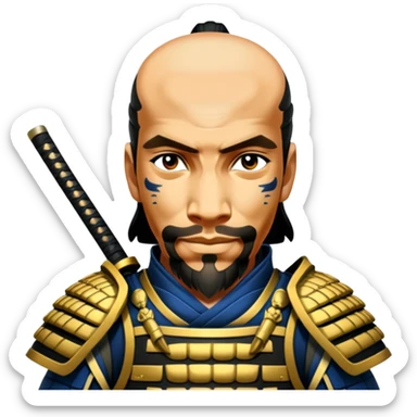 Samurai sticker