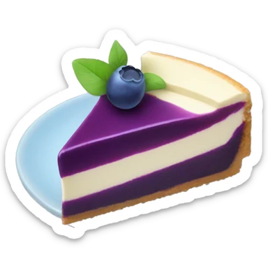 Blueberry Cheesecake  sticker