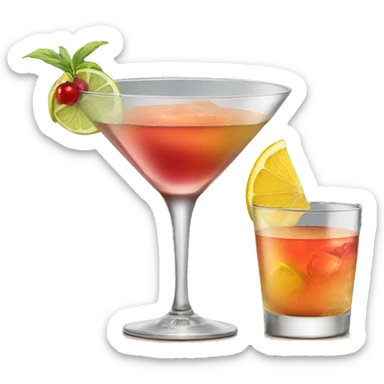 Cocktail  sticker
