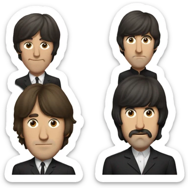 The Beatles sticker