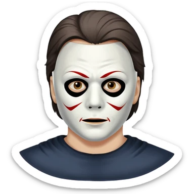 michael myers sticker