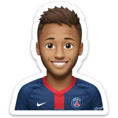 Neymar 2018 Psg sticker
