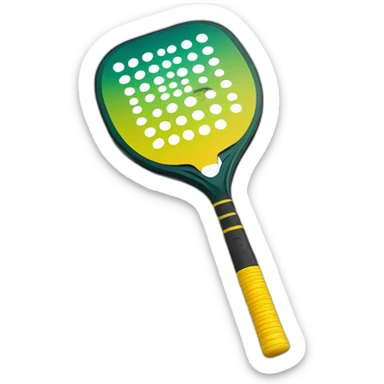 pickleball padle sticker
