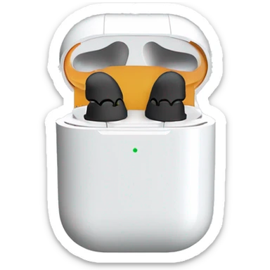 des air  pods sticker