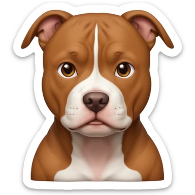 perro pitbull sticker