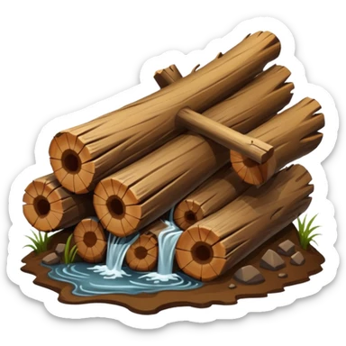 beaver dam sticker