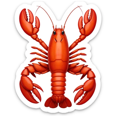 Lobster sticker