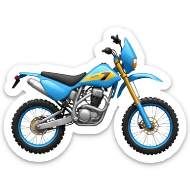 enduro bike sticker