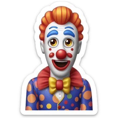Pez payaso sticker
