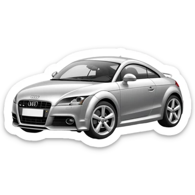 Audi TT car sticker