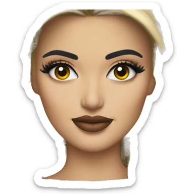 Kylie Jenner as a countess sticker