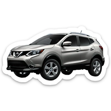 Black Nissan rogue sport  sticker