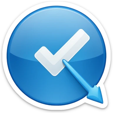 make me an emoji of the instagram's verification tick sticker