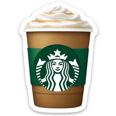 Starbucks sticker