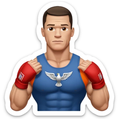 peacemaker john cena sticker