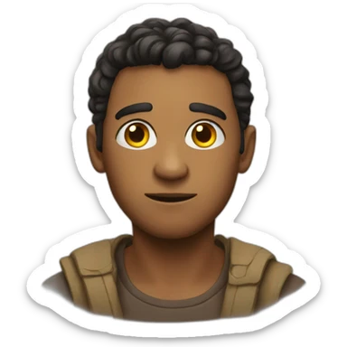 watching-me-always-faces sticker